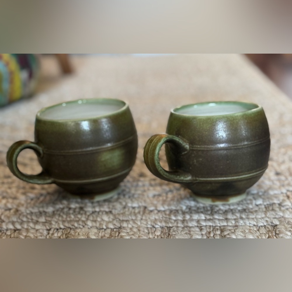 Handcrafted Pottery Cups – Set of 2